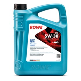 Масло моторное Rowe 5/30 Hightec Synt RS D1 API SP RC/SN PLUS RC ,ILSAC GF-5/-6A, синт, 4 л   925991 9259919