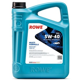 Масло моторное Rowe 5/40 Hightec Multi Formula ACEA C3,API SN, CF SAE НС, синтетическое, 5 л   92599 9259938