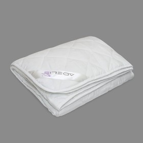 Одеяло облегченное Лебяжий пух 200х220 см, полиэфирное волокно 200гр, пэ