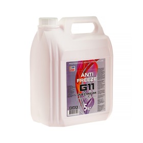 Антифриз G11 красный, -40, 5 кг 9234628