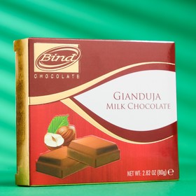 Молочный шоколад Bind с джандуйей, 80 г
