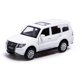 Машина металлическая MITSUBISHI PAJERO 4WD, 1:43, инерция, открываются двери, МИКС, в пакете 9209967