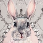 Полотенце Этель Royal bunny 40х73 см, 100% хл, саржа 190 г/м2 - фото 802351617