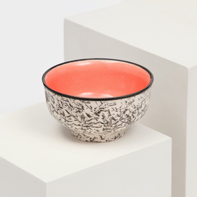 Пиала "Персия", керамика, розовая, 200 мл, Иран