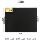 Коврик eva универсальный Eco-cover, Соты 50 х 67 см, серый 9244448 Коврик eva универсальный Eco-cover, Соты 50 х 67 см, серый 9244448