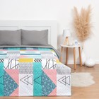 Покрывало LoveLife 2 сп Geometric figures 180*210±5см, микрофайбер, 100% п/э 7357927 - фото 6677323