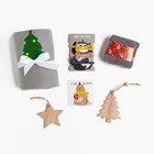 Набор подарочный "Happy New Year" плед и акс - фото 802363995