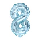 Шар фольгированный 16" «Набор 0-9», цвета МИКС 7916015