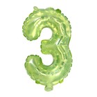 Шар фольгированный 16" «Набор 0-9», цвета МИКС 7916015