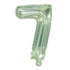 Шар фольгированный 16" «Набор 0-9», цвета МИКС 7916015