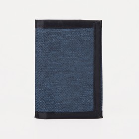 Бумажник текстиль «Textura», синий-черный цвет , 24×11 см в Донецке
