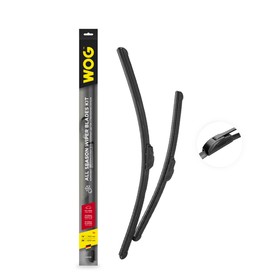 Щетка стеклоочистителя WOG 26"/650+14"/350 мм, бескаркасная, 2 шт. 9259273