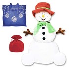Новогодний подарок с игрушкой "Веселый снеговик", 200 г - фото 107804980