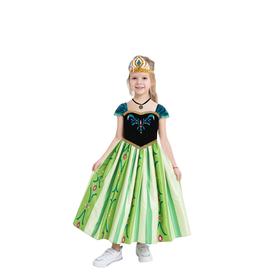 Карнавальный костюм "Анна", юбка на резинке, корсет, диадема, р.28, рост 110 см