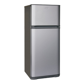 Холодильник "Бирюса" M 136, двухкамерный, класс А, 250 л, цвет металлик