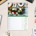 Календарь-еженедельник, перекидной на ригеле "Вкусные блинчики" 2023 год, 24х32 см - фото 6969583