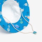 Панама детская MINAKU "Дино", цв, синий, р-р 54 - фото 108276221