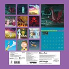 Календарь настенный «Рик и Морти, цветная обложка» 2023 год, 30х30 см 9292873