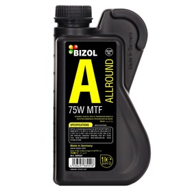 Трансмиссионное масло BIZOL Allround Gear Oil MTF 75W, синтетическое, 1 л 9217987