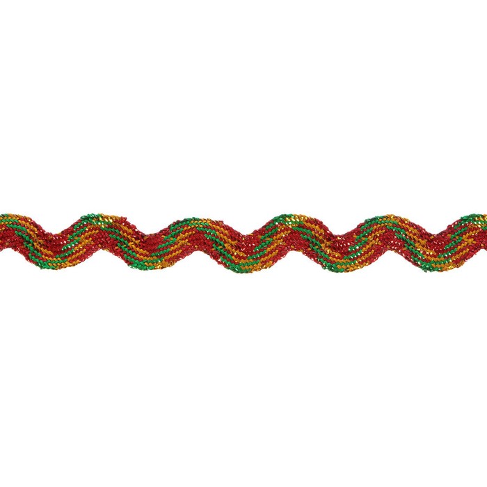Тесьма «Волна», цветная, 250 м - фото 5739840