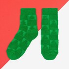 Носки детские махровые KAFTAN "Ёлочки", р-р 16-18 см, зеленый - фото 107784827
