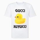 Футболка мужская GUCCI XUYUCCI, цвет белый, размер 56 - фото 802698739