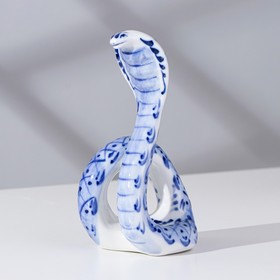 Сувенир "Кобра", гжель, фарфор 2с в Донецке