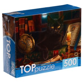 Пазл «Чёрный кот», 500 элементов