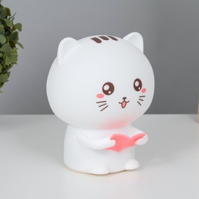 Ночник-мякиш "Котенок" LED от USB 12х10х16,3 см