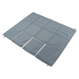 Пол для палатки "КУБ LONG 2" 2-мест., цвет серый, оксфорд 300