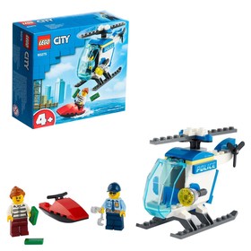 Конструктор Lego «Полицейский вертолёт», 60275, 51 деталь