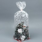 Пакет подарочный с жёстким дном «Новый год», 14 х 14 х 60 см 7059306