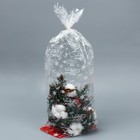 Пакет подарочный с жёстким дном «Новогодние подарки», 11х 17 х 60 см 7059309