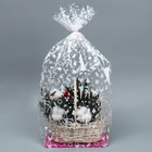 Пакет подарочный с жёстким дном «Лесные герои», 14 х 22 х 70 см 7059312