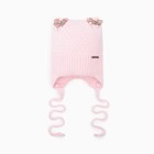 Шапка  для девочки А.906, цвет розовый, размер 50-52 (3-5 лет) - фото 5811249