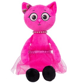 Мягкая игрушка "Кошка Пинки", 25 см 275/25/роз
