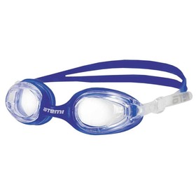 Очки для плавания Atemi N7401, детские, силикон, цвет синий