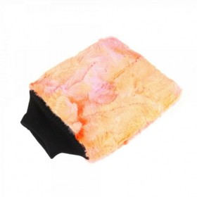 Плюшевая рукавица для мойки PURESTAR Color-pop wash mitt, 20х25 см, оранжевая 9305602