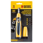 Отвертка реверсивная Denzel 7711609, механизм SmartPush mini 11 шт 9319070 Отвертка реверсивная Denzel 7711609, механизм SmartPush mini 11 шт 9319070