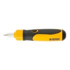 Отвертка реверсивная Denzel 7711611, механизм SmartPush mini 12 шт 9319071 - фото 115717