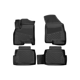 Коврики 3D в салон CHERY Tiggo 7 Pro (Prestige) 2020- Внед, 4шт. (полиуретан) 9306828
