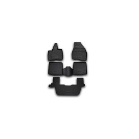 Коврики в салон FORD Explorer, 2011-2014, 5 шт. (полиуретан) 9306844