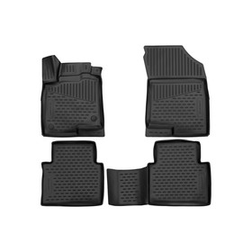 Коврики 3D в салон HAVAL Jolion 2021-, 4WD, Внед, 5 дв., 4шт. (полиуретан) 9306857