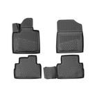 Коврики 3D в салон HYUNDAI Santa Fe, 2021-, 5 мест, Внед., 4шт. 9306872 - фото 115788