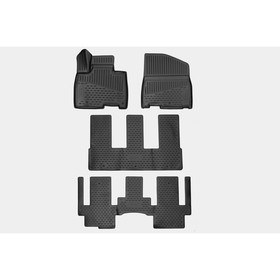 Коврики 3D в салон KIA Carnival IV 2020 - , Prestige, кроссвэн, 4шт. (полиуретан) 9306878