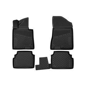 Коврики 3D в салон KIA K5 III, 2020-, седан, 4шт. (полиуретан) 9306879