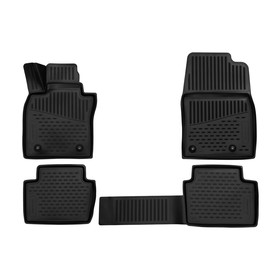 Коврики 3D в салон MAZDA CX-30, 2019-, Кросс, 4шт. 9306887