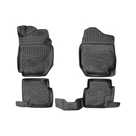 Коврики 3D в салон SUZUKI Jimny JB64 2018-, 4шт. (полиуретан) 9306905