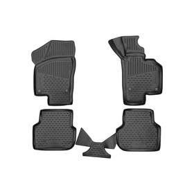 Коврики 3D в салон VOLKSWAGEN Jetta 2019 - , седан, 4шт. (полиуретан) 9306929