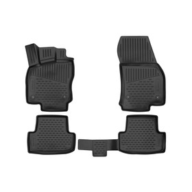 Коврики 3D в салон VOLKSWAGEN Taos (I), 2020-, 4шт. (полиуретан) 9306932